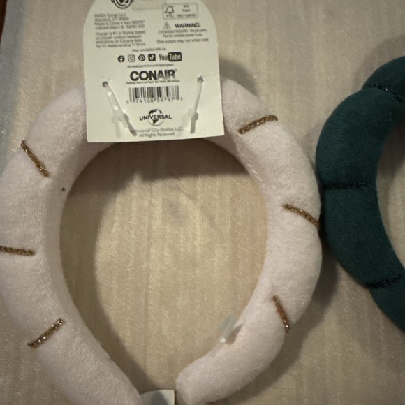 Conair Wicked Hair Accessories bundle of 4 Universal Studio Scunci Headbands New - Picture 8 of 11